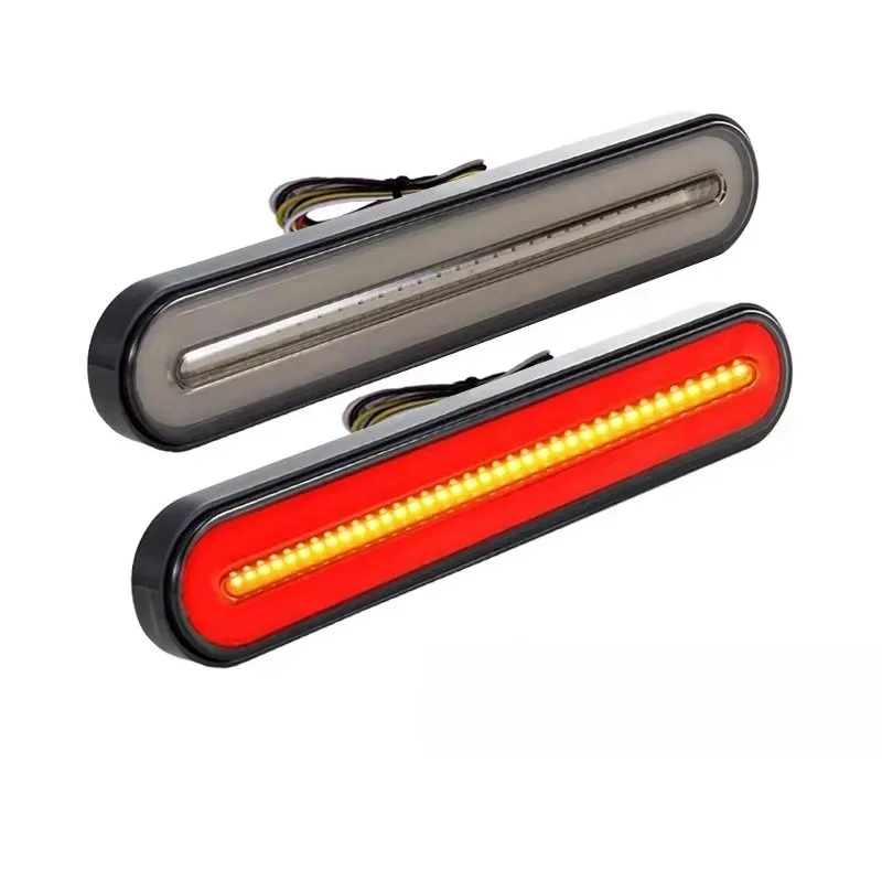 

Горячая распродажа, 100 светодиодных задних фонарей 3 в 1, грузовик, прицеп DRL, плавная лампа указателя поворота, сигнальная лампа для автофургона, квадроцикла, UTV, внедорожника, 12 В, 24 В