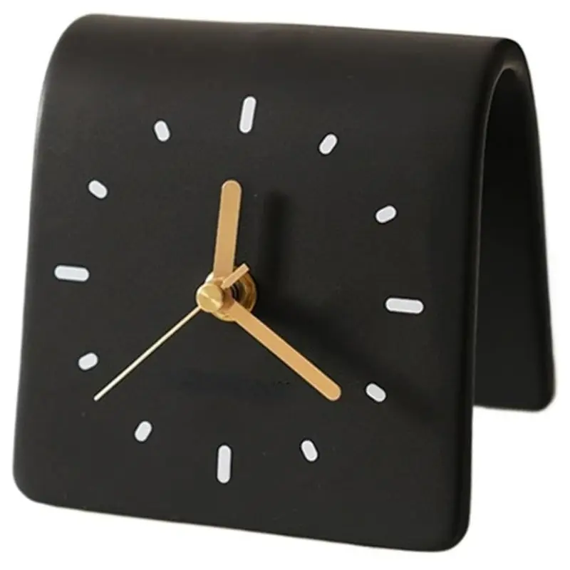 

A24F-Настольные часы, простая настольная сигнализация для домашнего декора, гостиной, прикроватные бесшумные кварцевые часы