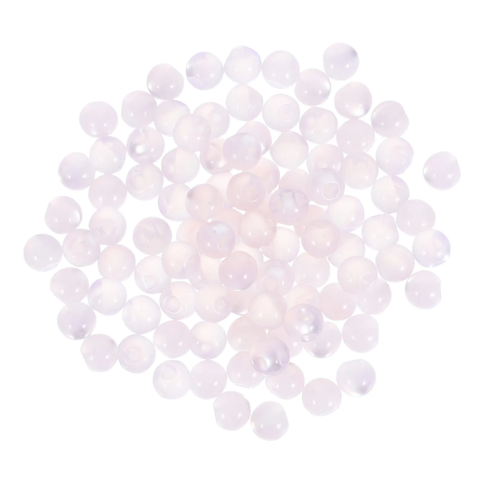

100pcs Imitation Jade Buttons Pearlescent Resin Cat Eye Side Hole Round Vintage Sewing Chinese Cheongsam Clothes