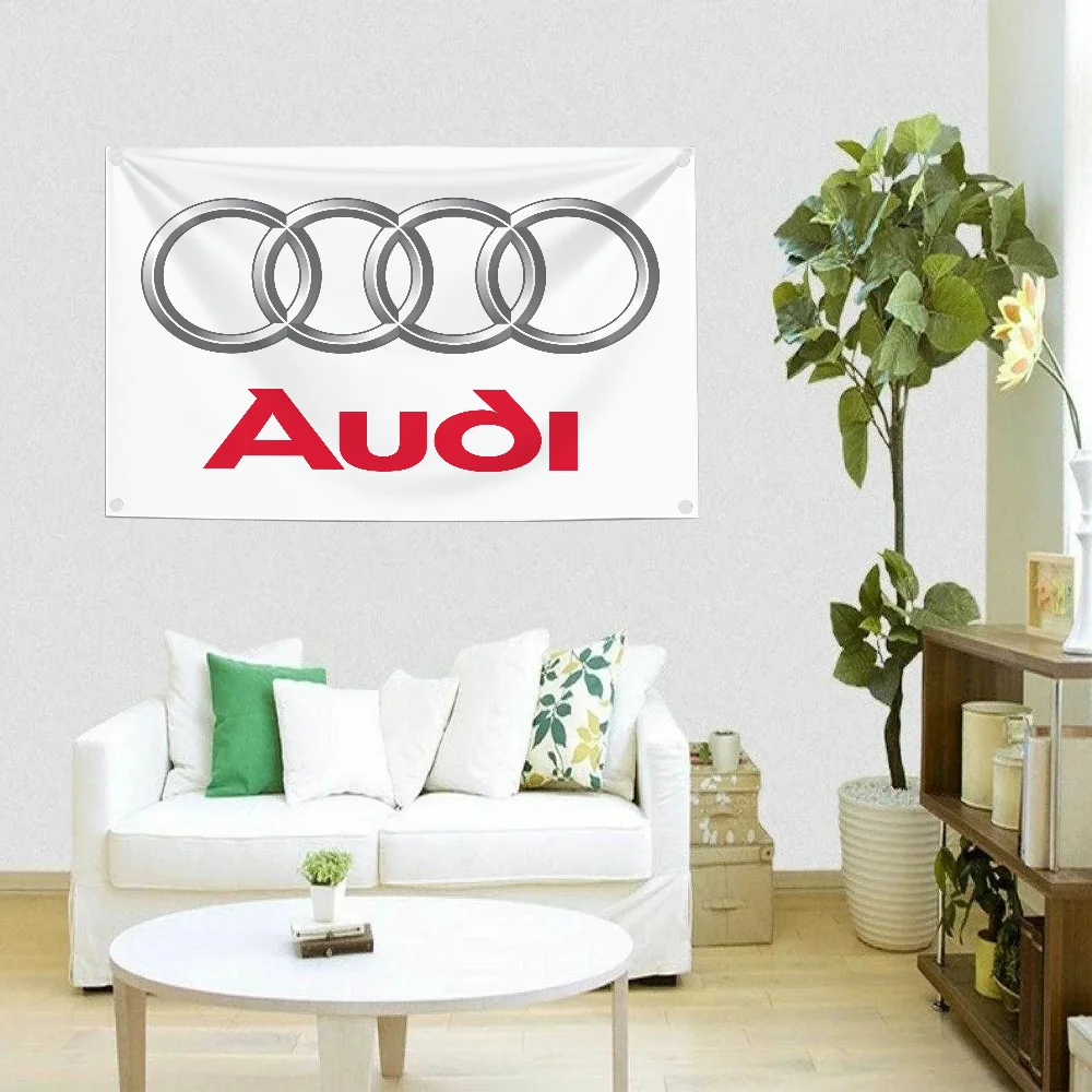 A-Audi Adhesive Wall Wallpaper Home Country Flags for Rooms Christmas Decoration 2024 Can Am Barbershop Funny Flag Pole Blm K-on