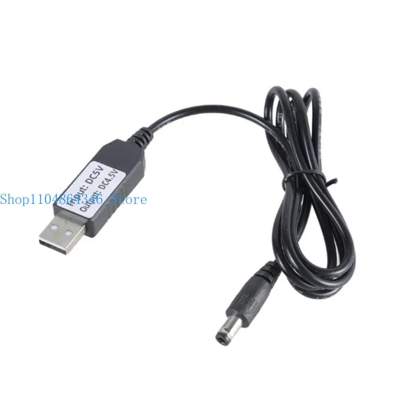 652F Efficient USB to 4.5V with DC5.5x2.1mm for Holiday LED Decorations