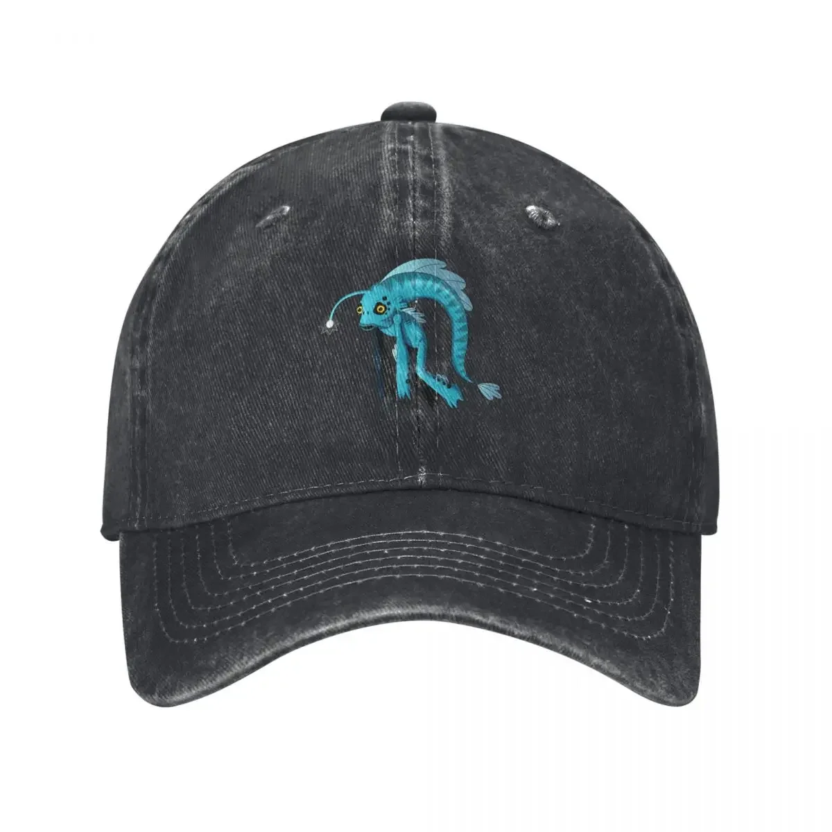 Anglerfish head Baseball Cap Streetwear New In Hat Women's Beach Outlet Men's