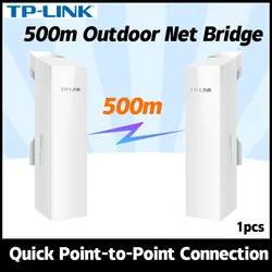 TP-LINK CPE200 Outdoor Waterproof 2.4G AP 300M AP Bridge Outdoor Access Wireless Coverage Base Station Hotspot Point-to-point