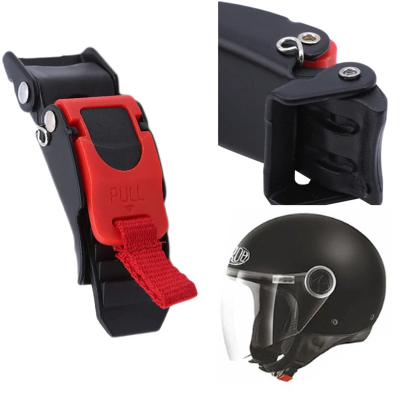 

Universal Motorcycle Helmet Quick Release Buckle ECE 10-Stage Plug-In Type Chin Strap Buckle for All Standard Helmet Models