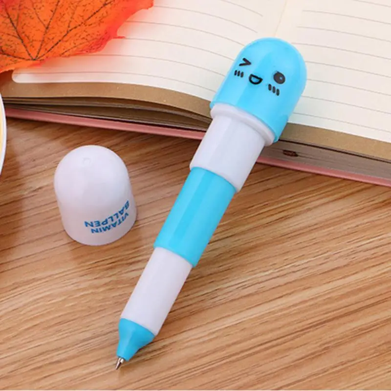 Мультяшные 6-цветные выдвижные ручки-таблетки, детские праздничные принадлежности, подарок на день рождения для мальчиков и девочек, подарок для гостей, подарок с наполнителем пиньиты, подарочный пакет