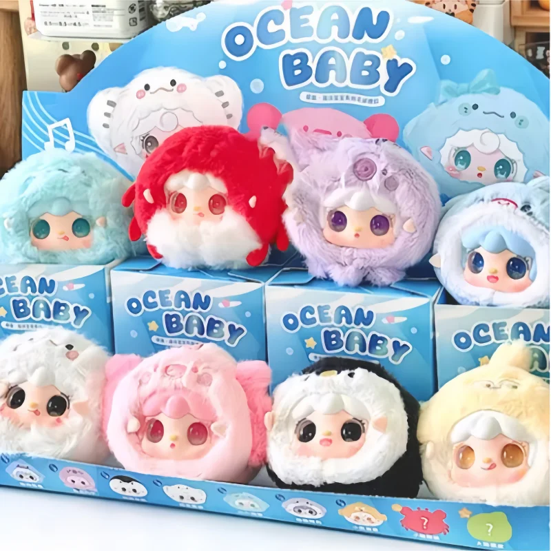 Caja ciega de oxigenación Vi Ocean para bebé, bolsa colgante de felpa, muñeca, bonito adorno de escritorio, coleccionables, sorpresa, regalo de cumpleaños femenino