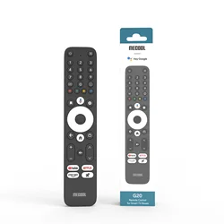 Telecomando Wireless MECOOL G20 per KM2 Plus KM2 Plus Deluxe riconoscimento vocale BT IR Wireless 38 tasti Remote
