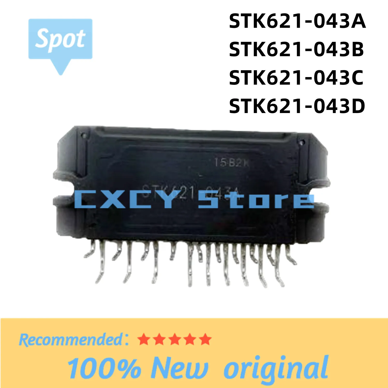 

100% Working Original STK621-043A STK621-043B STK621-043C STK621-043D