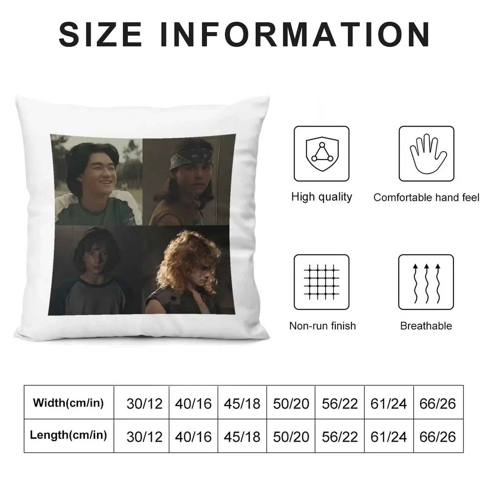 Bruce yamada, robin Arellano, Finney blake, Vance hopper Throw Pillow christmas decorations 2025 sleeping pillows pillow