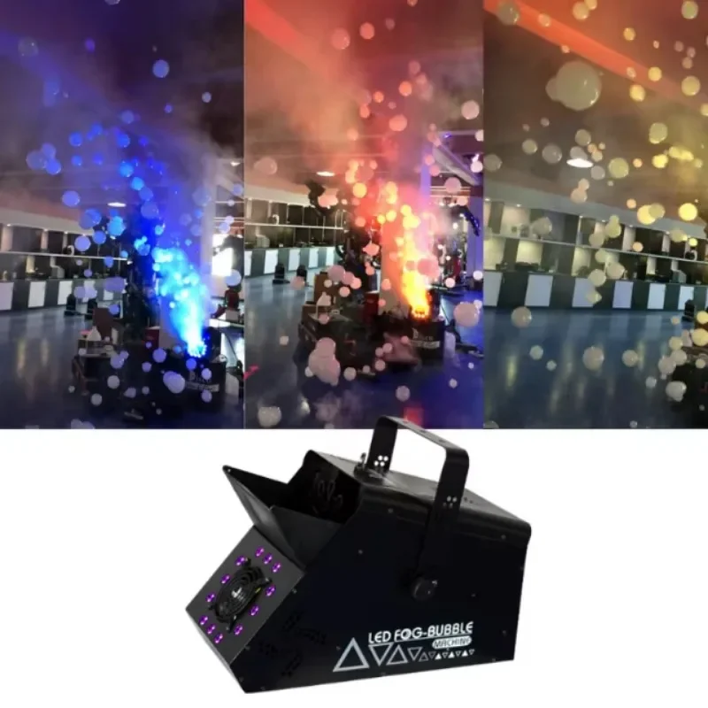 DISCOSFX NEW LED Smoke Bubble Fog Machine For Wedding
