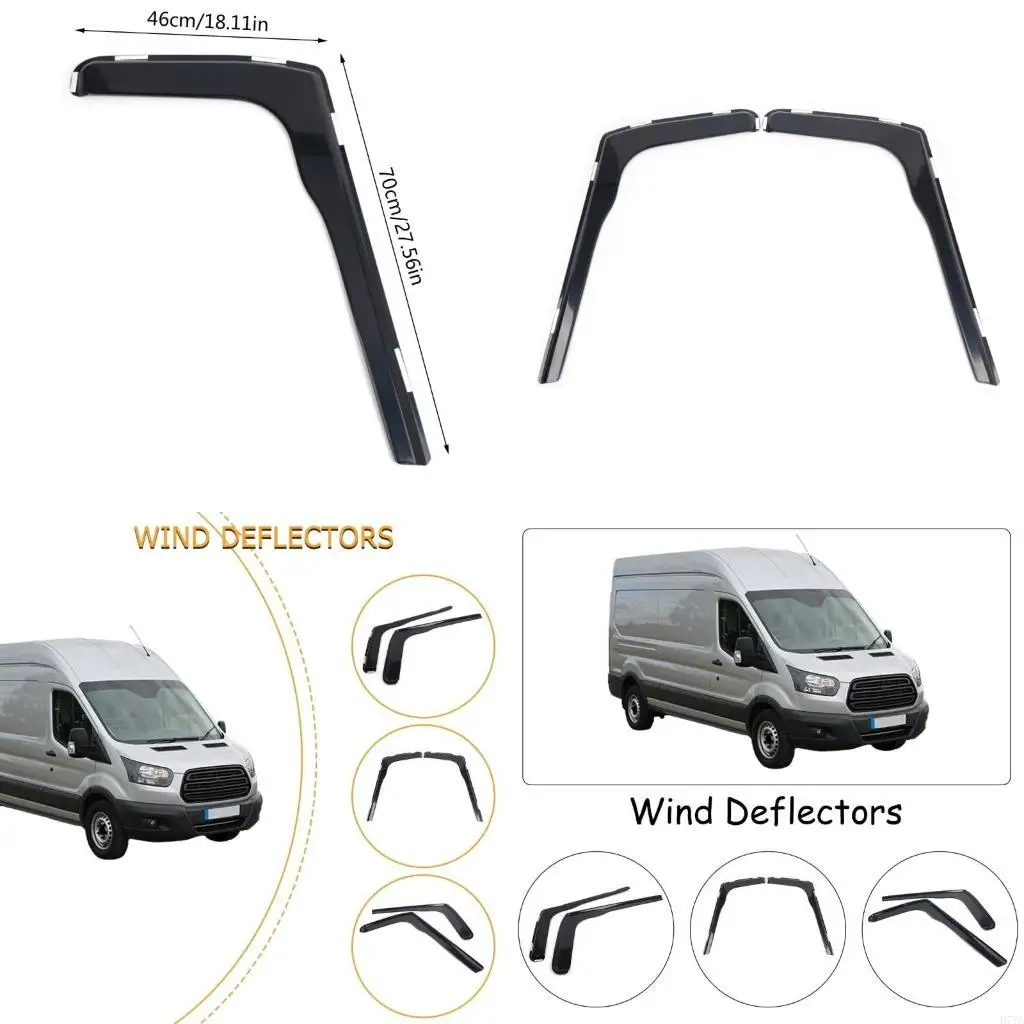 

Вентиляционные козырьки для транзита MK8 2014-Up Rain Guard