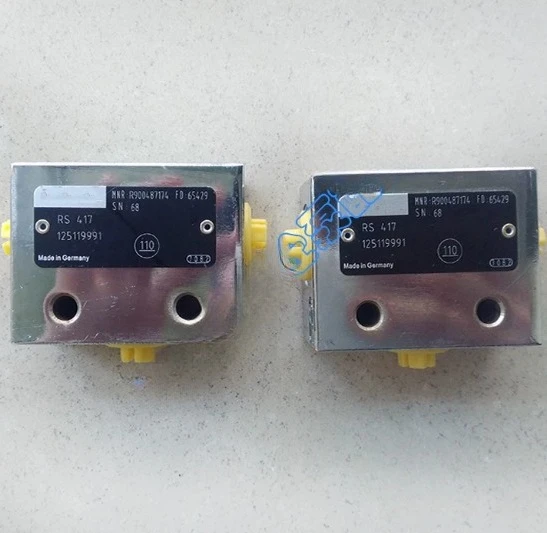 1Pc Shuttle Valve RS417 for Concrete Pump Truck Hydraulic System, Heavy Duty Replacement Part