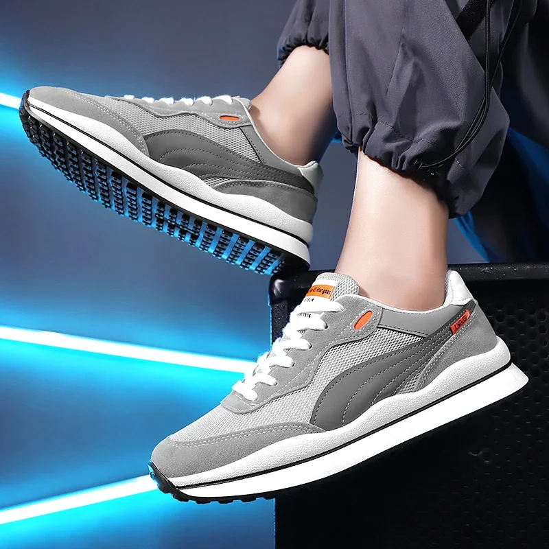 2024 Męskie trampki Oddychające buty Outdoor Sport Moda Wygodne męskie buty na siłownię na co dzień