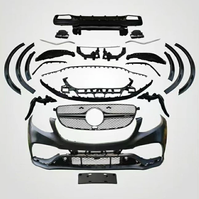 

BR G Class W463A W464 G50 Upgrade to G Wagon G63 Rocket Body Kit With Wheel Hub Bumpers Grille G63