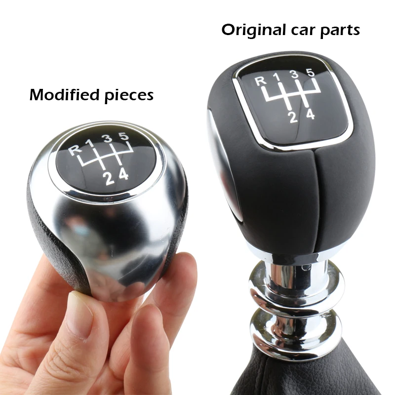 

LED Colorful Crystal For Zotye T600 Damai X5 Hanteng X7 5 speed manual gear shift knob Interior Parts modification universal