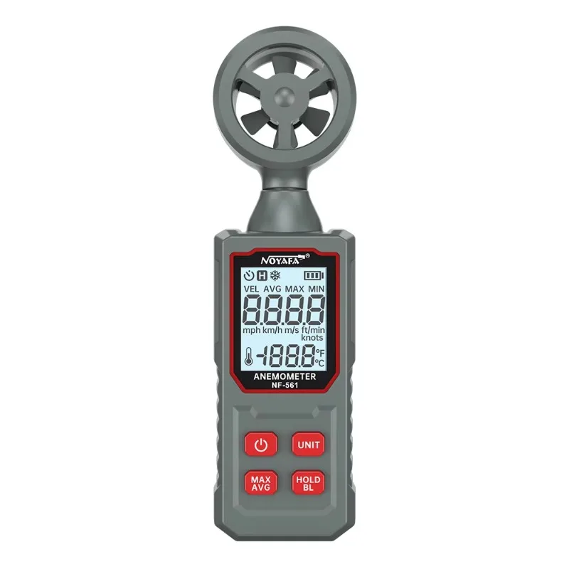 

NF-561 Digital Anemometer High-Precision Mini Wind Speed Meter for HVAC Drones & Outdoor Use