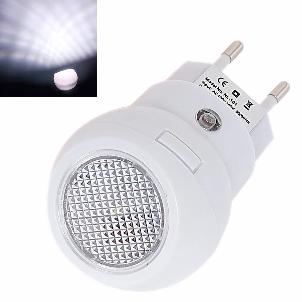 ITimo Light Sensor Convenience 360 Manual Rotation Atmosphere EU Plug Night Light LED Bedroom Lamp
