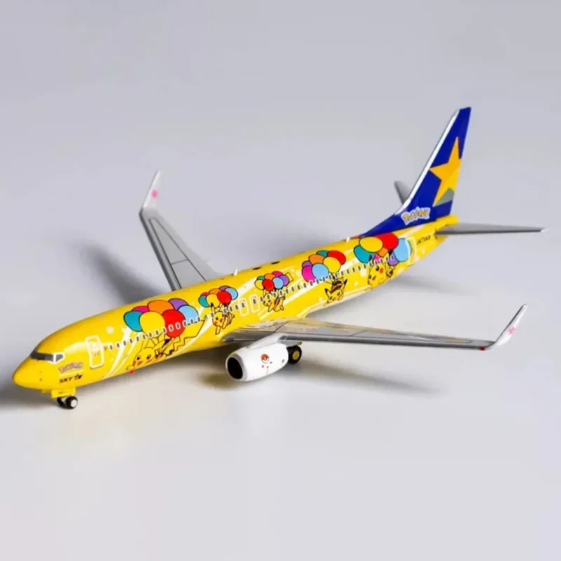 1:400 Scale B737-800 JA73AB Planes Model Airplanes Skymark Airlines Alloy Aircraft Plane collectible display model collection