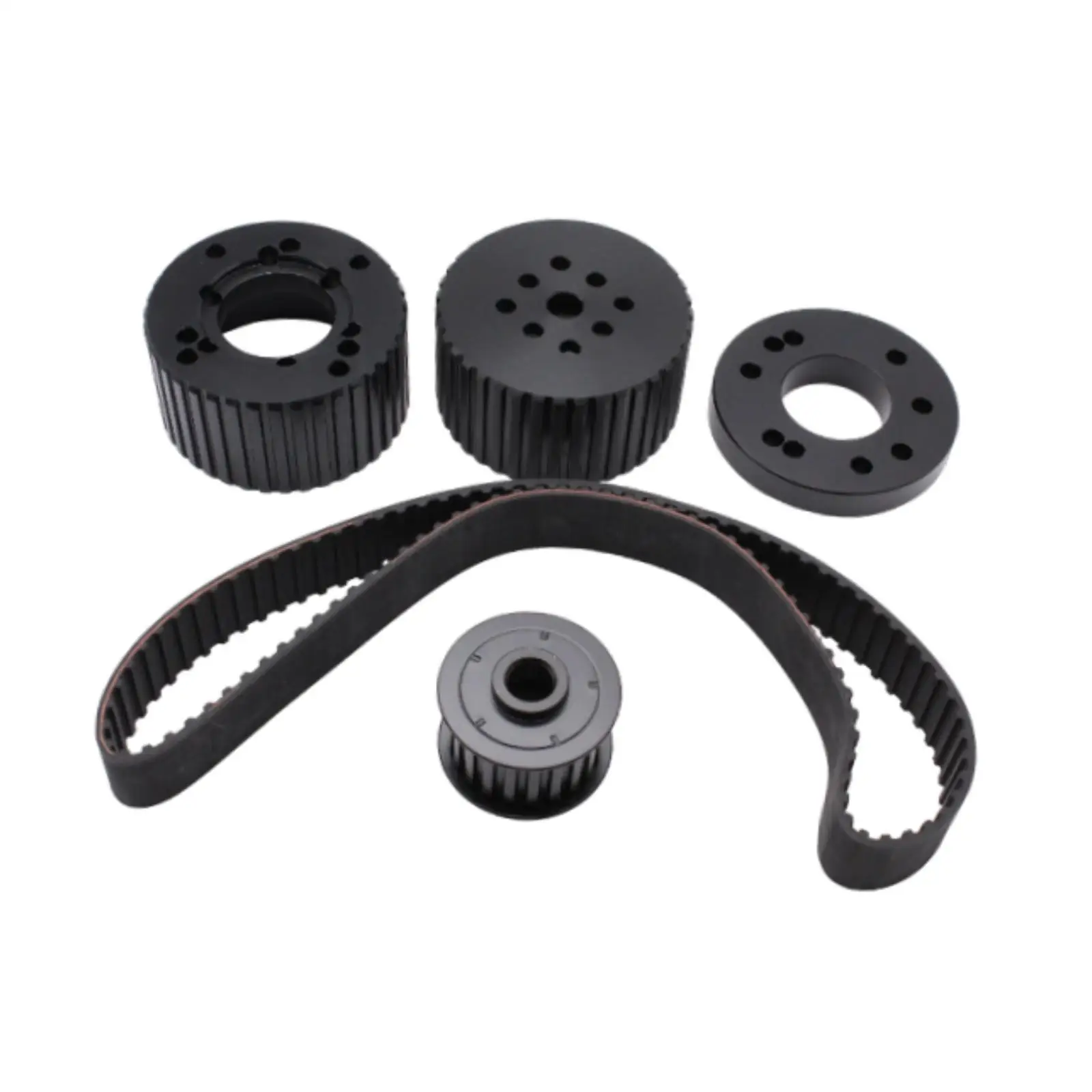 Belt Drive and Pulley Kit High Performance Easy to Use Convenient Practical Parts Replace for Mopar Small Block 318 340 360