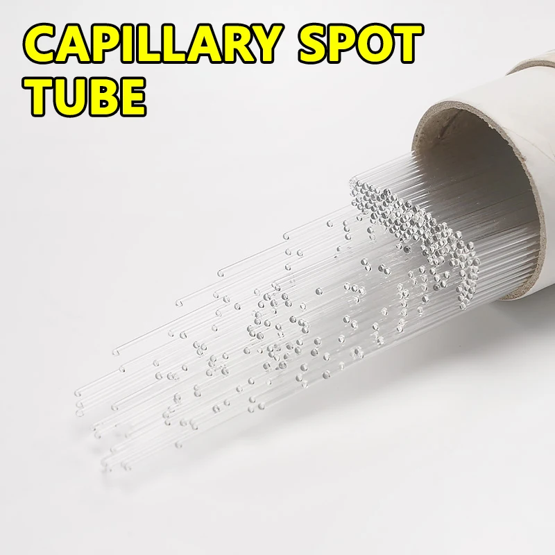 

Glass spotted capillary inner diameter 0.1mm 0.3mm 0.4mm 0.5mm Length 100mm 200mm 1000 tubes/tube Experimental consumables