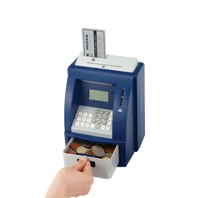 Digital Currency Counting Jar Novelty Coin Bank/Children's Toy
