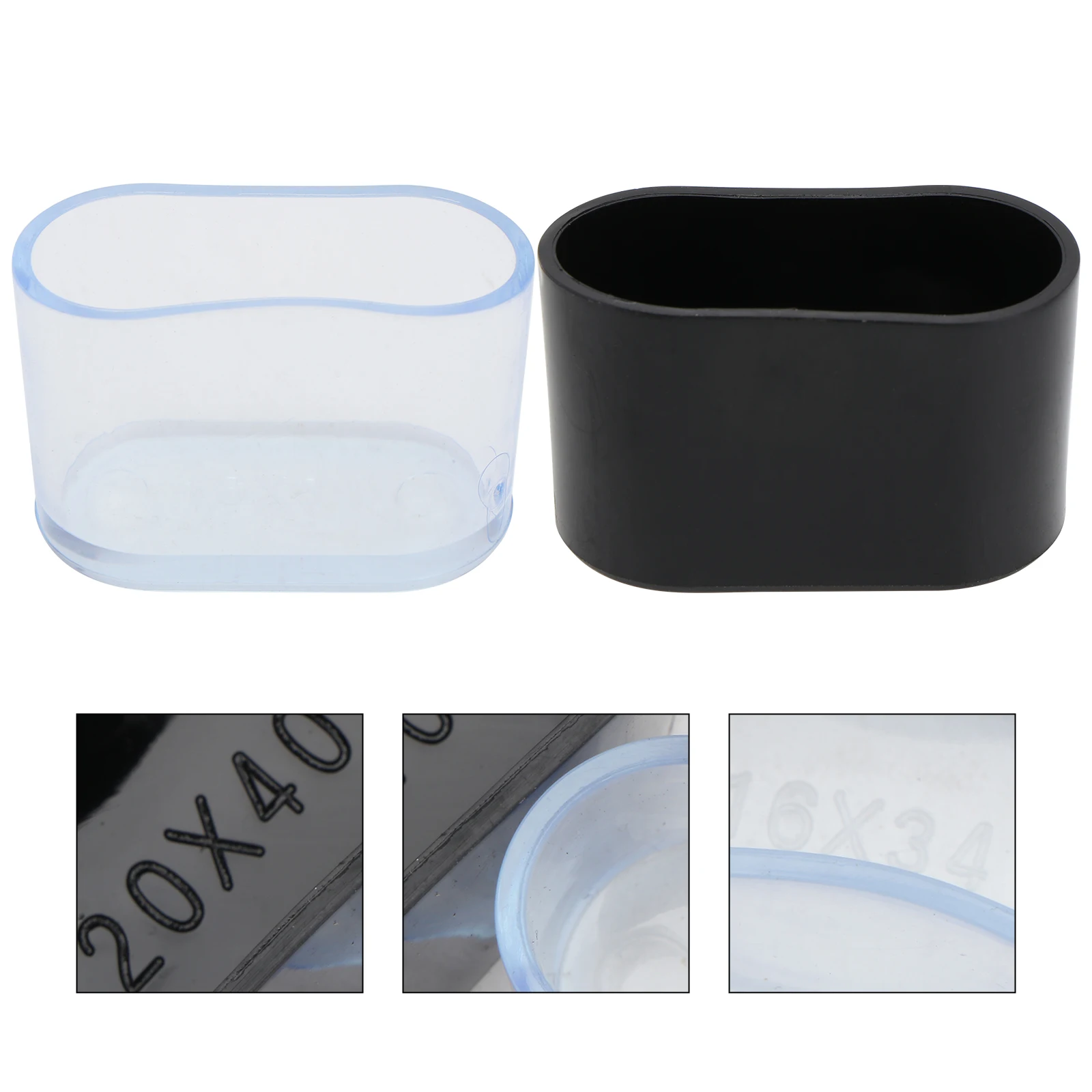 

40 Pcs Slip Table Feet Covers Durable Material Protects Furniture Legs Floor Safe Anti Skid Desk Feet Protectors Mats Pads