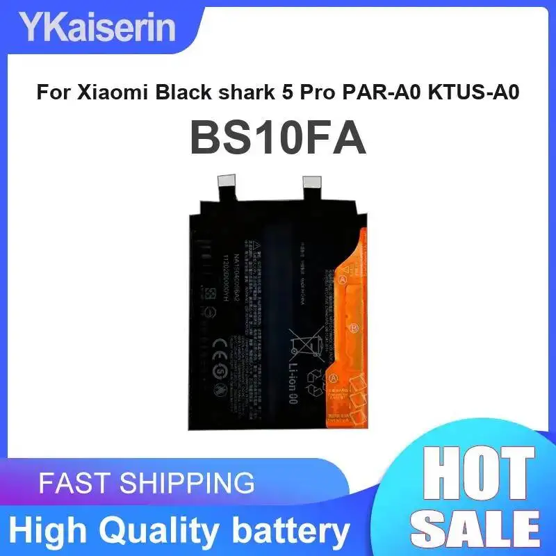 

Mobile Phone Battery BS10FA 2500mAh For Xiaomi Black Shark 5 Pro Par-A0 Ktus-A0