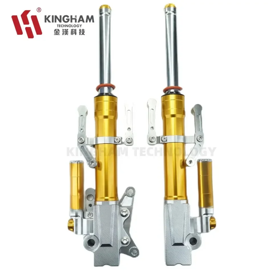 KINGHAM Front Shock Absorber For HONDA Vario Click 160 Aluminum CNC Motorcycle Shock Rebound Adjustable Front Shock Absorber