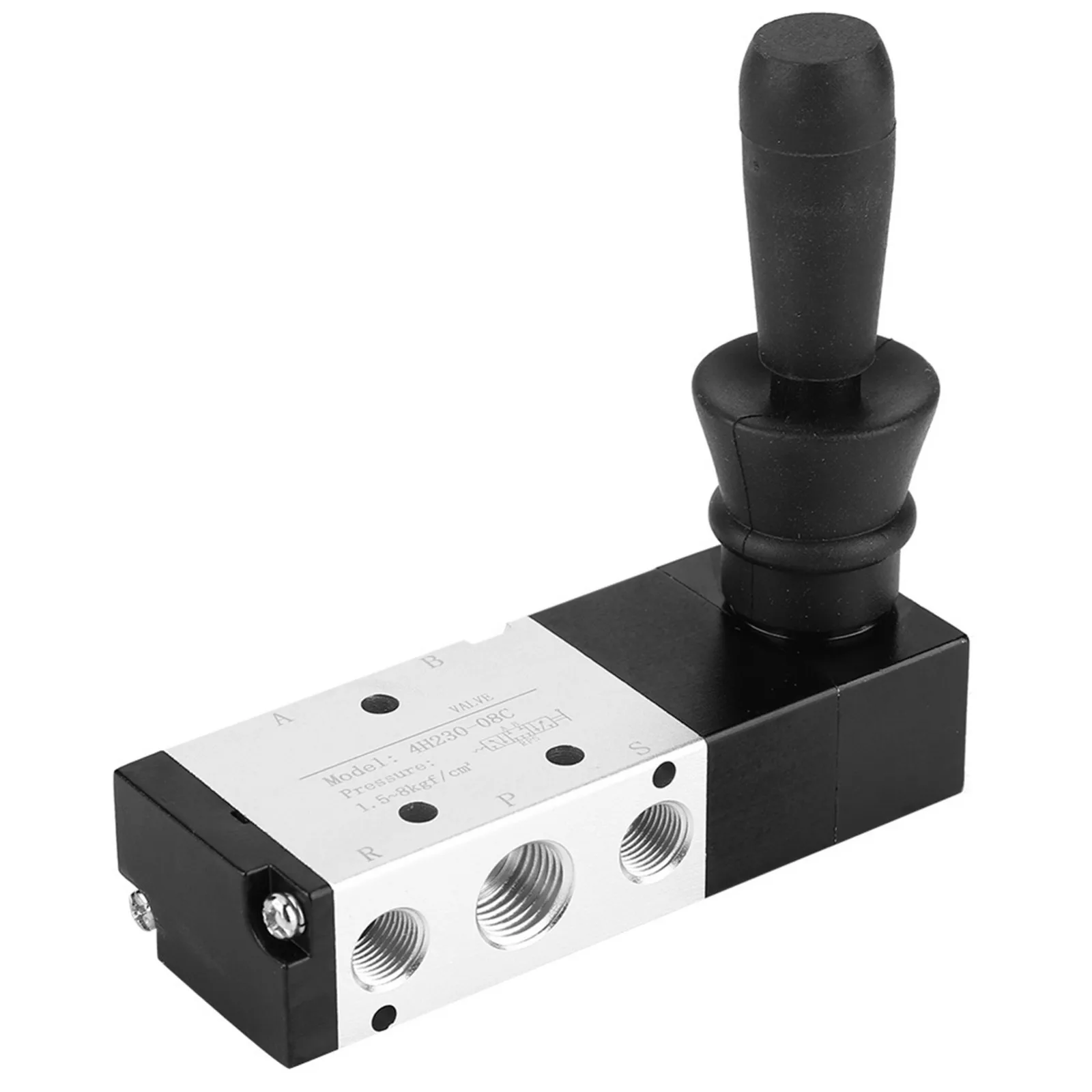 

Compact Pneumatic Hand Lever Valve Manual Air Control Valve 5 Port 3 Position Pipe Diameter Inlet = Outlet = PT1/4