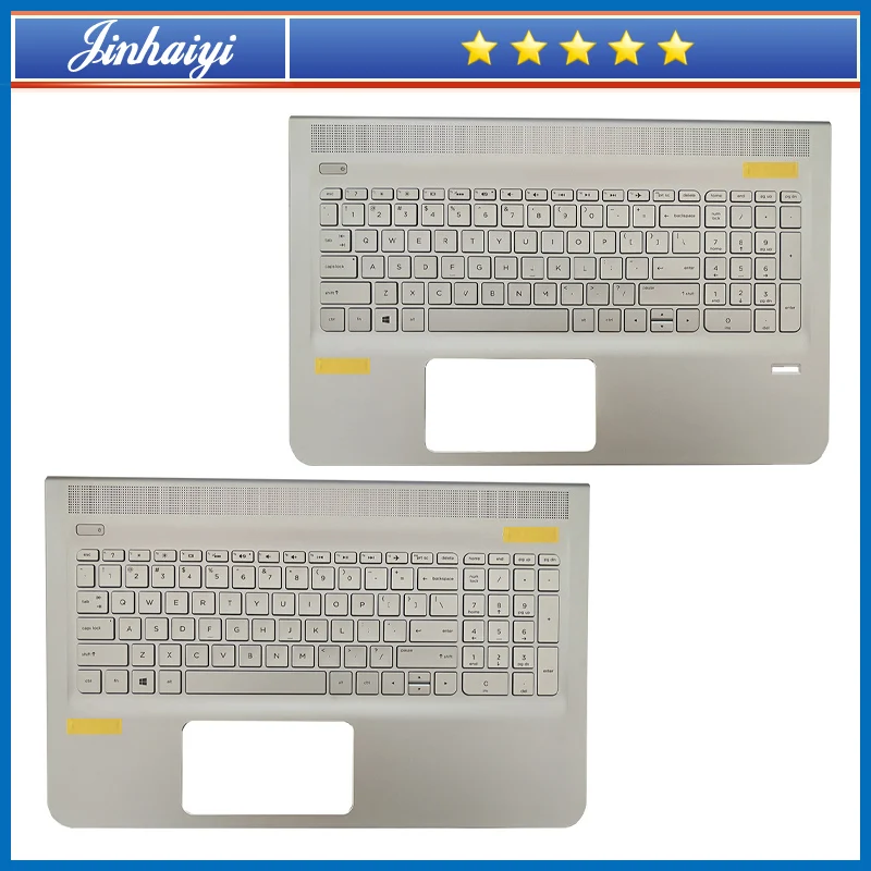 Laptop upper cover for HP ENVY 15-AE ae124tx ae020tx ae125tx TPN-C122 palm rest case keyboard backlight
