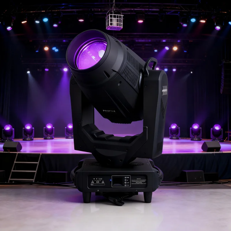 

TIITEE Factory Direct 600W LED Framing Cutting Fixture CTO CMY Spot Moving Head Profile Stage Light for Concert Theatre Event