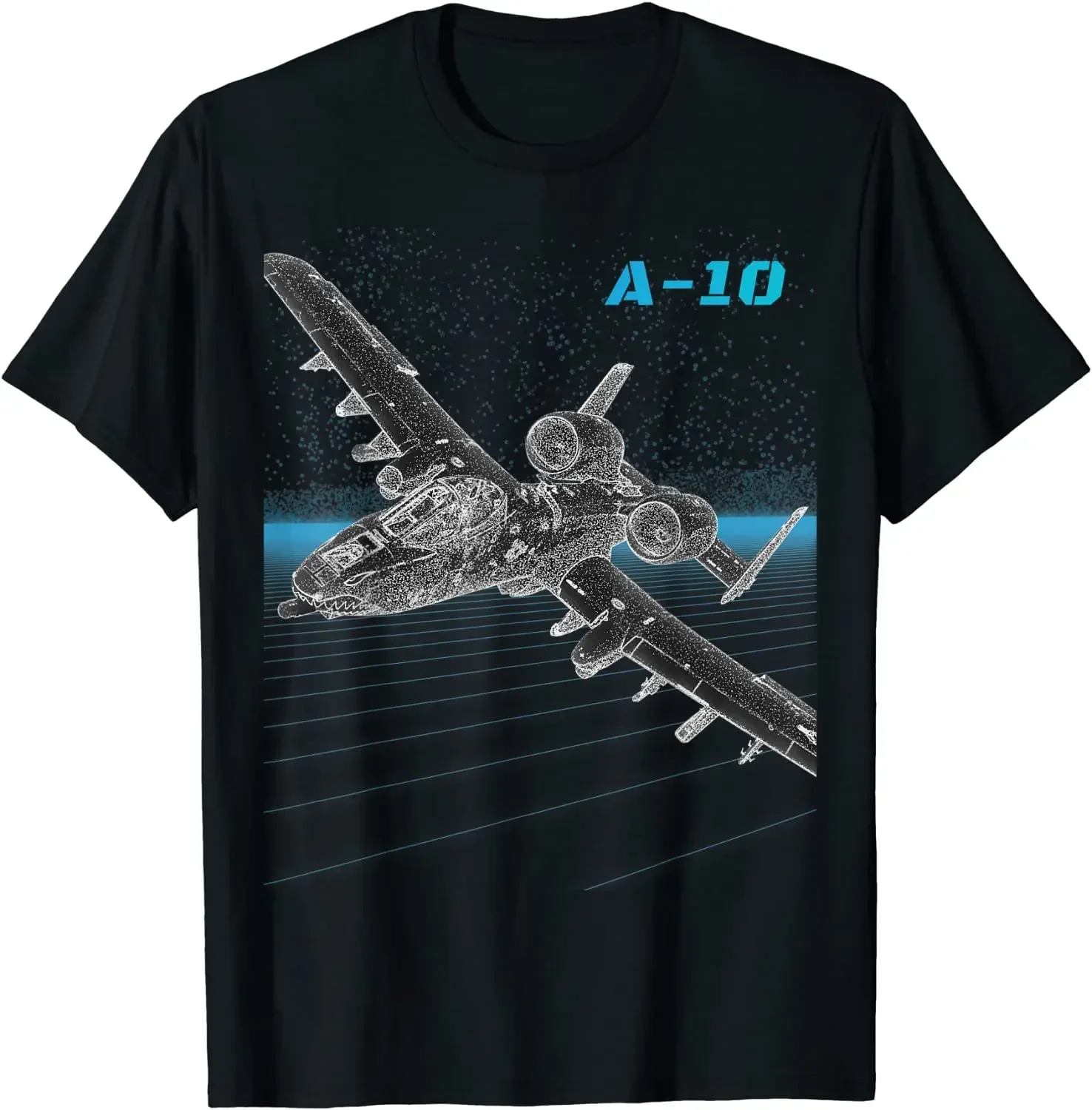 

A-10 Thunderbolt II (Warthog) Attack Aircraft T-Shirt 100% Cotton O-Neck Summer Short Sleeve Casual Mens T-shirt Size S-3XL