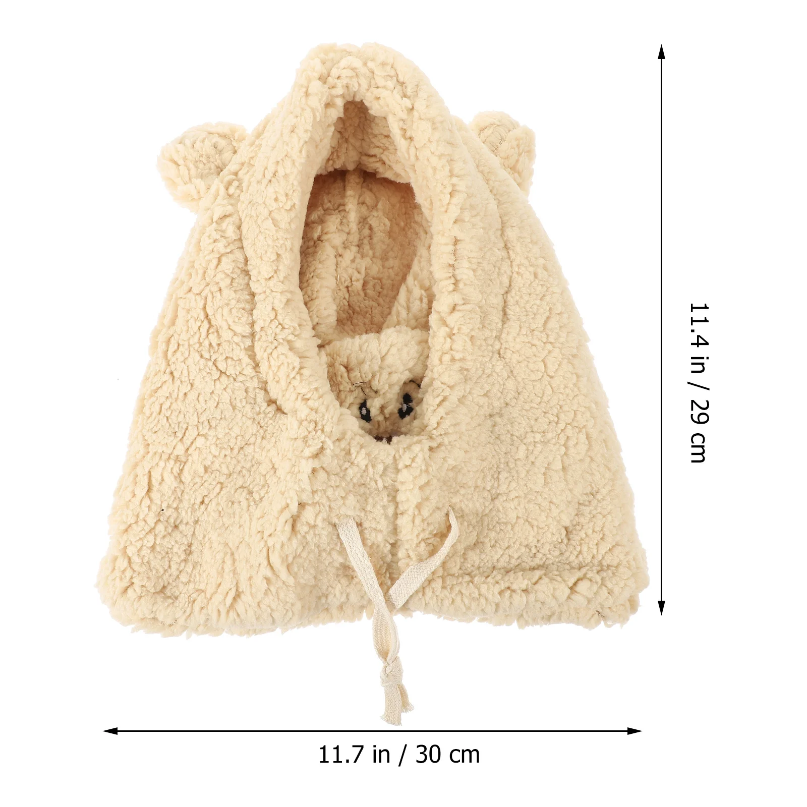 

Winter Outdoor Anti-Cold Hood Windproof Insulation Cycling Hiking Skiing Warm Comfortable Protection Anti-Cold Facial Hood