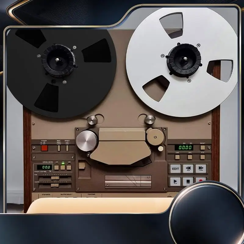 

3 Hole 10.5Inch Open Reel Audio Tape Empty Nab Hub Reel-To-Reel Recorders With Disk New Aluminum Accessories-N34R