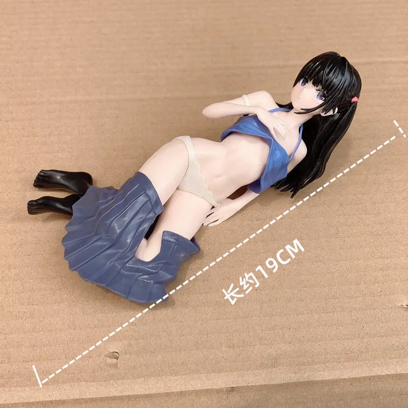 حار بيع منتج جديد صديقة ضئيلة اللوحة الأصلية فتاة جميلة الكذب الموقف نموذج زخرفة مربع لون مربع رائعة