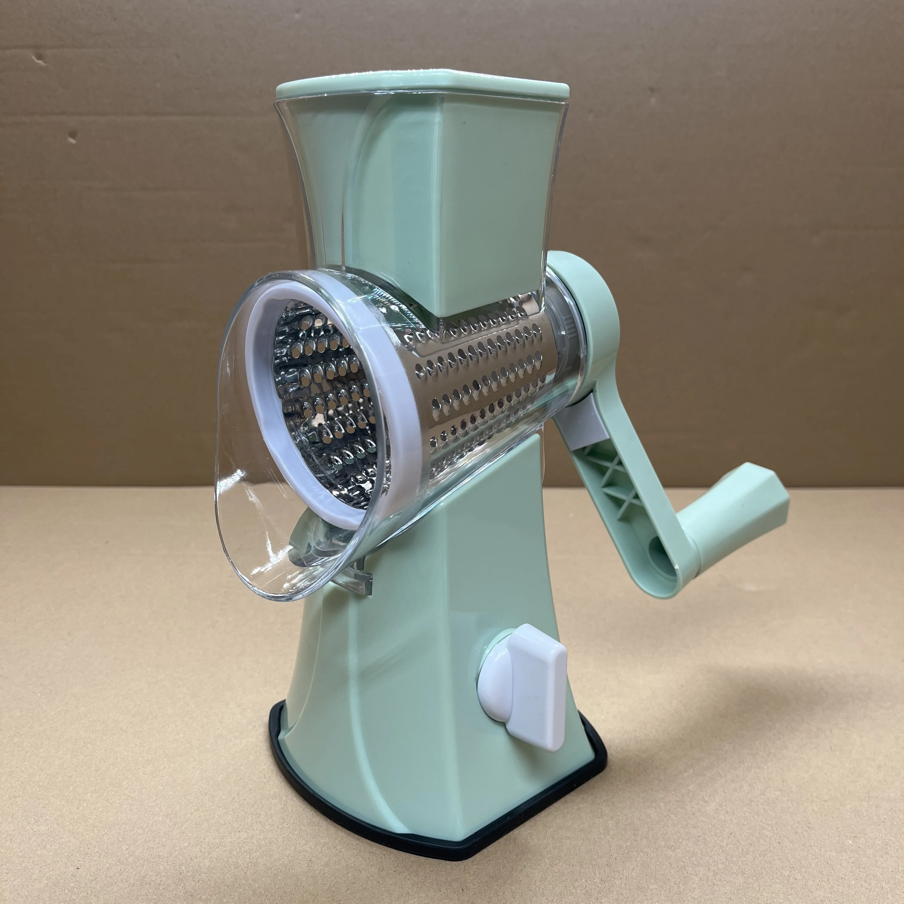 

Multifunctional Manual Rotary Vegetable Cutter Slicer Grinder, Cheese Nut Grinder, Vegetable Shredder Slicer Dicer for Kitchen