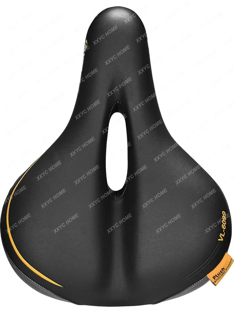 soft thickened ball bicycle saddle mountain bike seat cushion hollow comfortable riding seat 6099