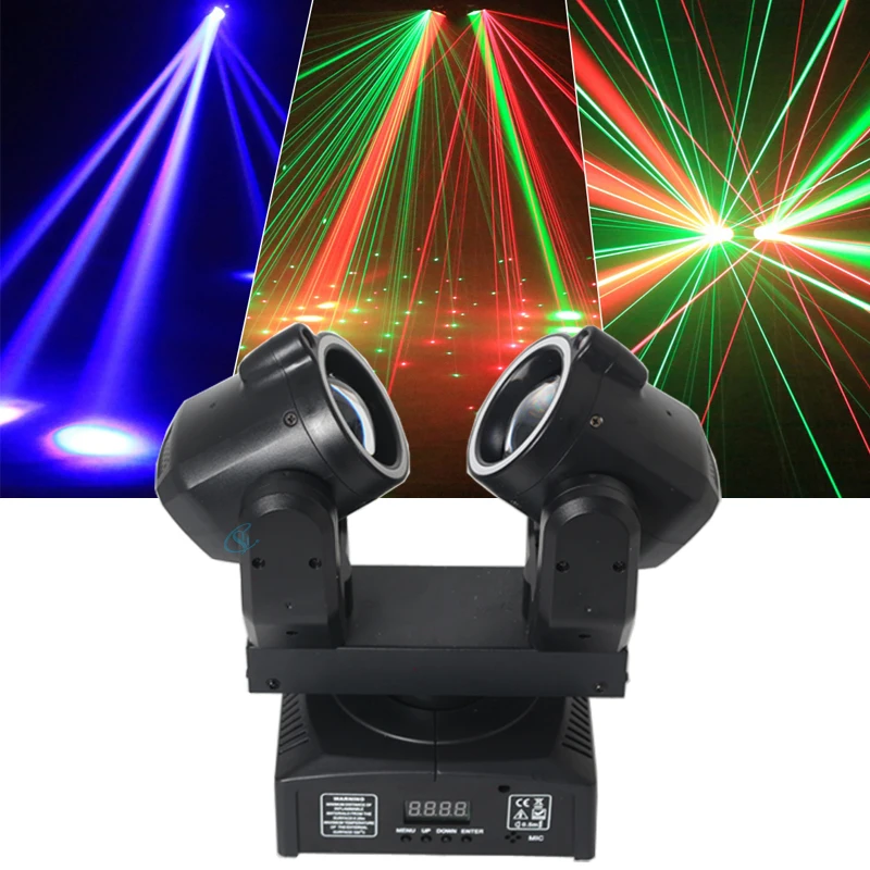 

Moving Head Stage Light 100W LED With Sound Activated DMX512 Control Professional DJ Effect Light For Disco Events Show Bar