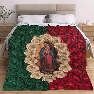 

Soft flannel blanket, suitable for home, office, camping. An excellent choice for Halloween, Thanksgiving and Christmas gifts.