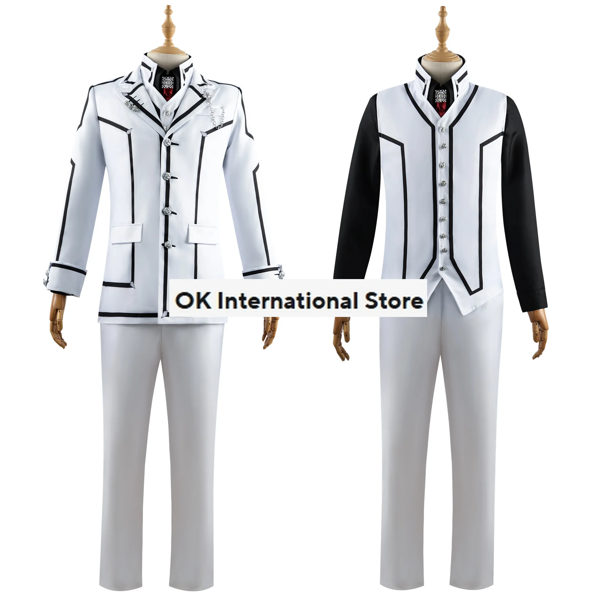 Costume de Cosplay Kuran Yuki/Kiryu ontaripour Homme et Femme, Uniforme Sв, Anime Vampire Knight