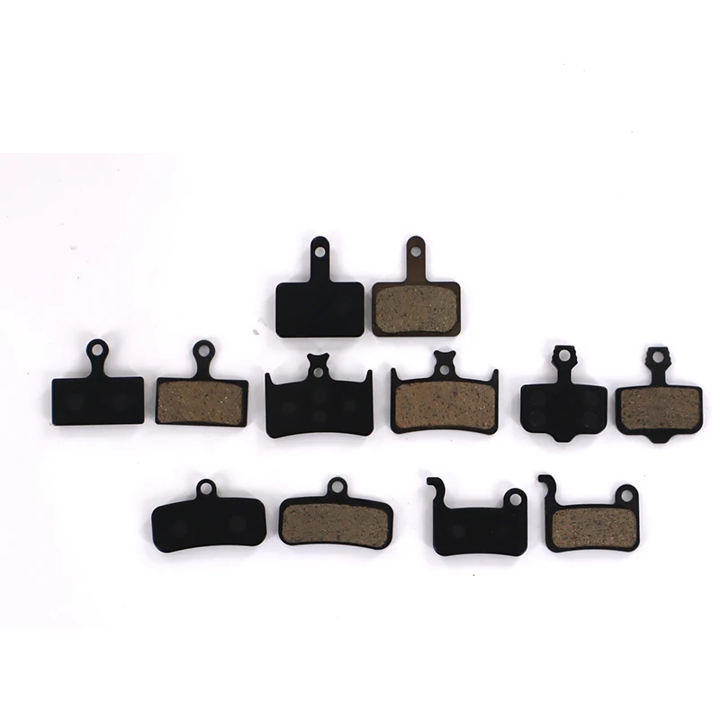 AliExpress NONE TESNO Bike Hydraulic Disc Brake Pads for Shimano Bicycle Semi Metal Resin Ceramics Disc Brake Pads For Cycling Accessories
