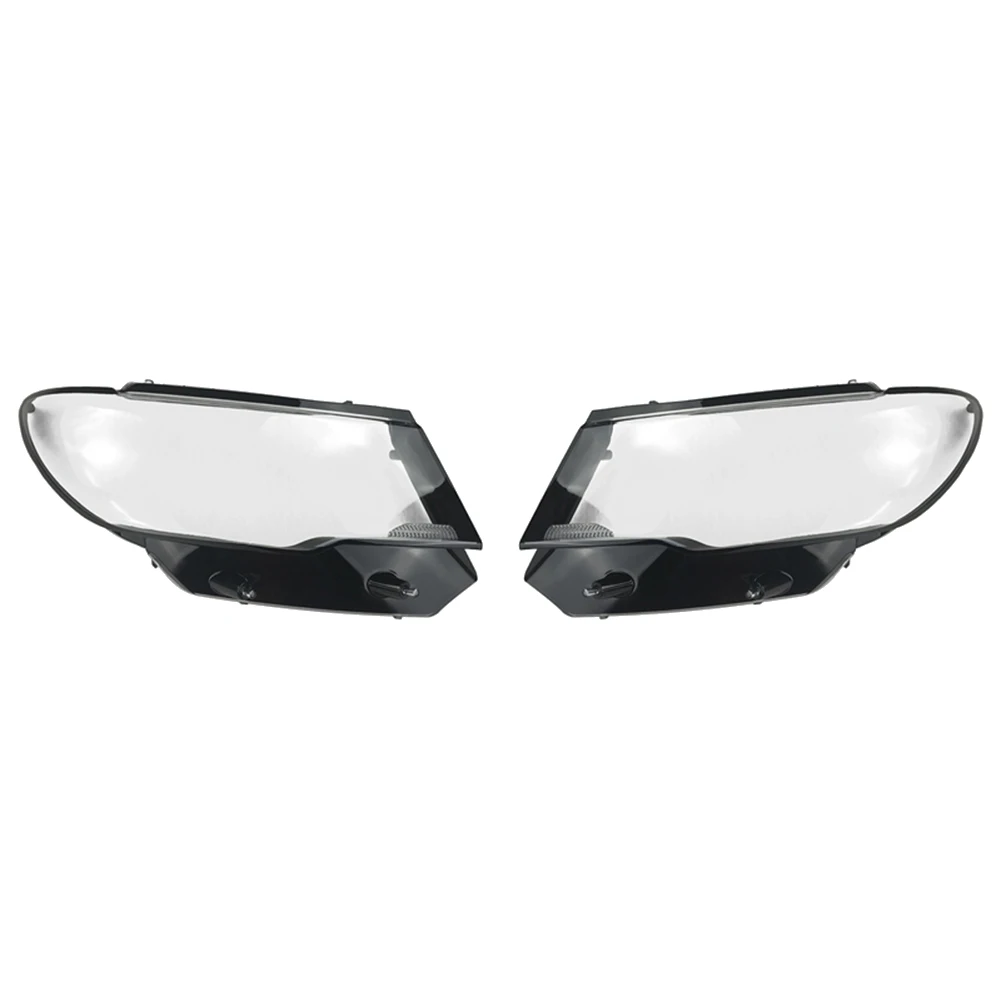 

1 Pair L+R for Jeep Compass 2017 2018 2019 Car Headlight Lens Cover Headlight Lamp Shade Transparent Front Light Shell