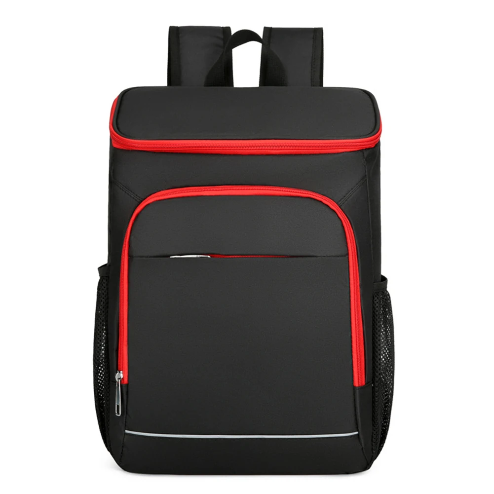 Oxford Cool Storage Rucksack Leichter wasserdichter, isolierter Lunch rucksack mit großer Kapazität und reflektieren dem Streifen für den Außenbereich