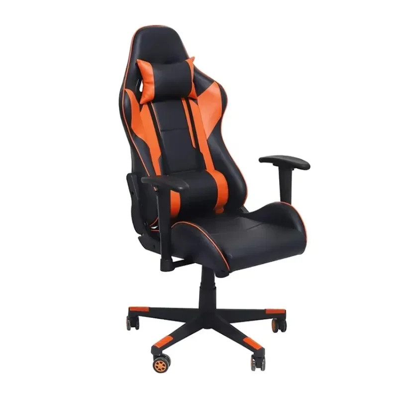 ergonomic gaming chair adjustable arm with comfortable pillows