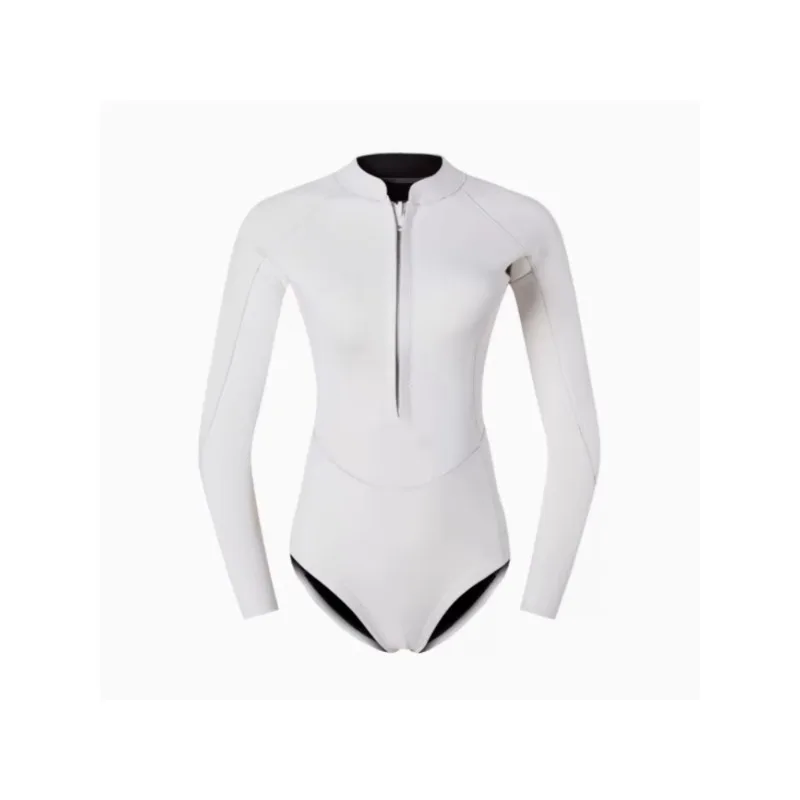 امرأة غواص بدلة غطس 2 مللي متر النيوبرين معدات غطس الوردي كم طويل بيكيني ملابس السباحة تصفح ملابس السباحة بدلة الغوص