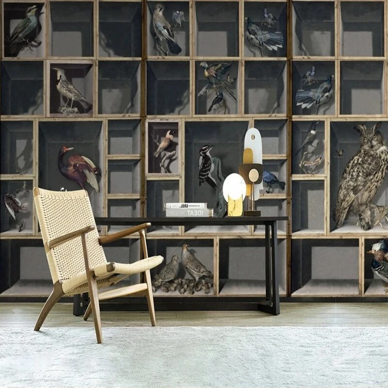 

Original collage of old items retro pictures Chinese-style TV bedroom home decoration background wall