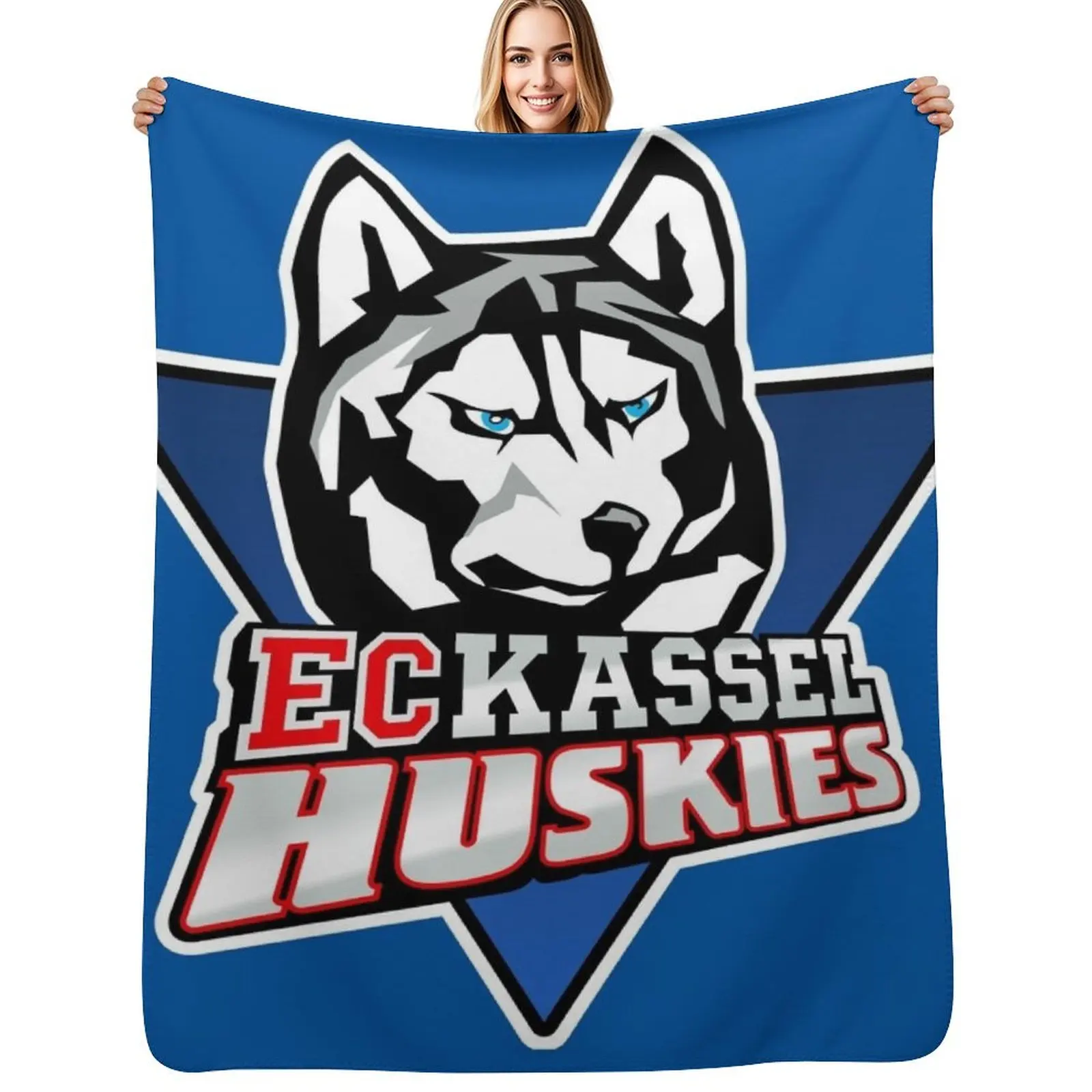 

Kassel Huskies Throw Blanket Cute Plaid Blankets For Sofas for babies Comforter Blankets