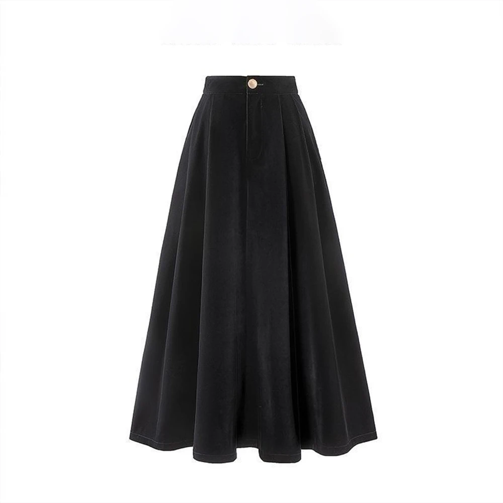 2026 Spring New Men's Solid Color Skirt Pants Unisex American Retro Fashion Trend High Street Simple Casual Men's Bottoms
