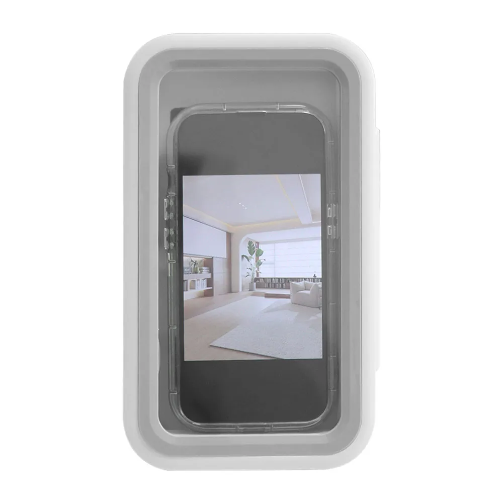 

Suction Cup Bathroom Phone Holder Adjustable High Sensitivity Waterproof Phone Mount Stand Multifunctional High Definition