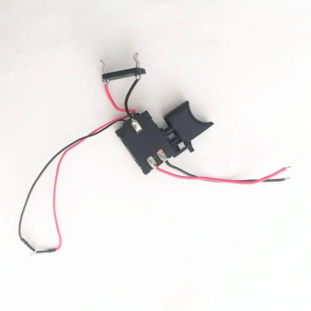 Cordless Lithium Drill Spare Part 12V Switch With LED Interface Speed Control Forward Reverse For Repair Power Tool